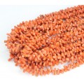 OFERTA : coliere de coral natural, rosu-somon. Italia. anii ' 50